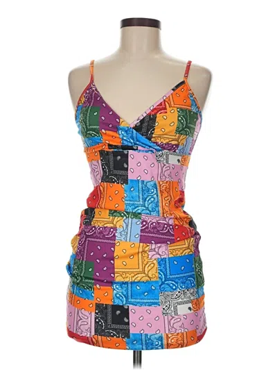 Pre-owned Shein Cocktail Dress In Orange