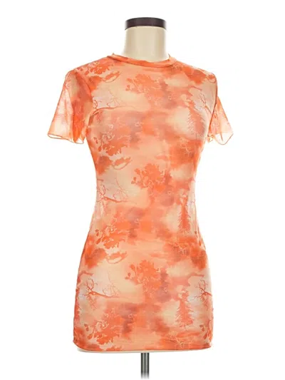 Pre-owned Shein Cocktail Dress In Orange