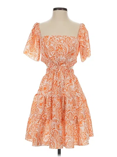 Pre-owned Shein Cocktail Dress In Orange