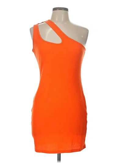 Pre-owned Shein Cocktail Dress In Orange
