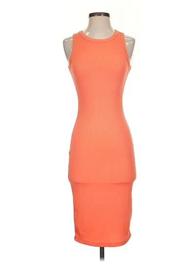 Pre-owned Shein Cocktail Dress In Orange