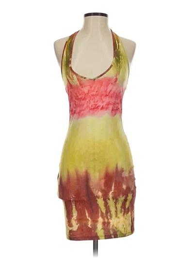 Pre-owned Shein Cocktail Dress In Orange