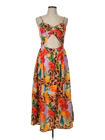 Pre-owned Shein Cocktail Dress In Orange