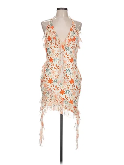 Pre-owned Shein Cocktail Dress In Orange