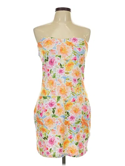 Pre-owned Shein Cocktail Dress In Orange