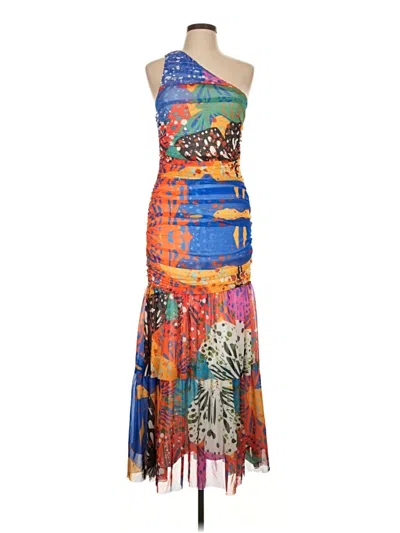 Pre-owned Shein Cocktail Dress In Orange