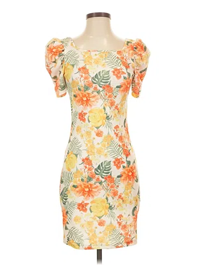 Pre-owned Shein Cocktail Dress In Orange