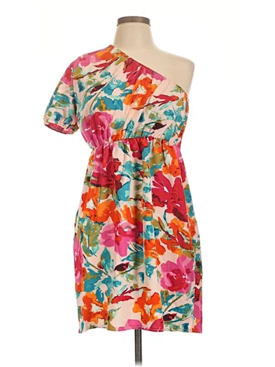 Pre-owned Shein Cocktail Dress In Orange