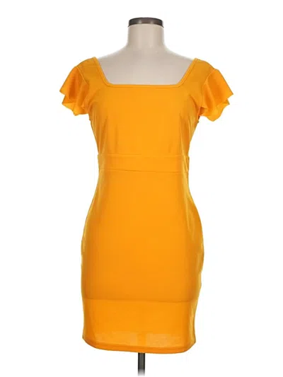 Pre-owned Shein Cocktail Dress In Orange