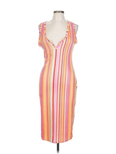Pre-owned Shein Cocktail Dress In Pink