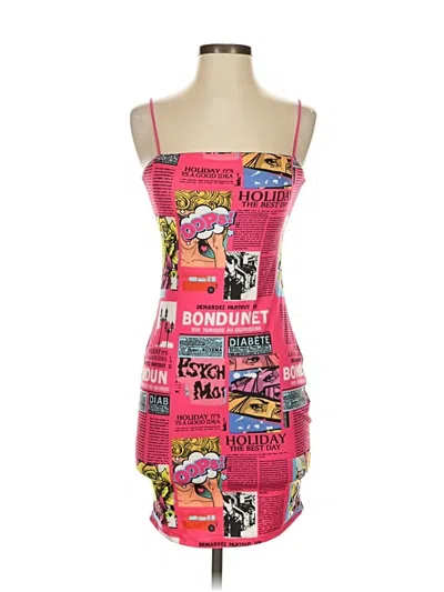 Pre-owned Shein Cocktail Dress In Pink