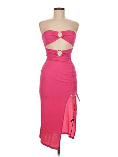 Pre-owned Shein Cocktail Dress In Pink