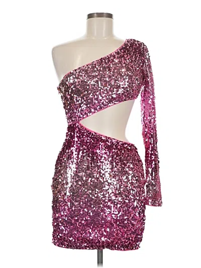 Pre-owned Shein Cocktail Dress In Pink