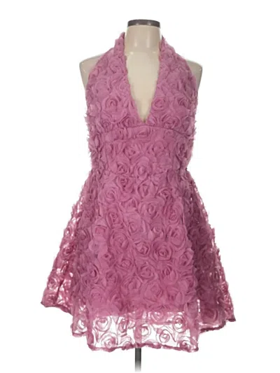 Pre-owned Shein Cocktail Dress In Pink