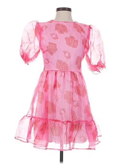 Pre-owned Shein Cocktail Dress In Pink