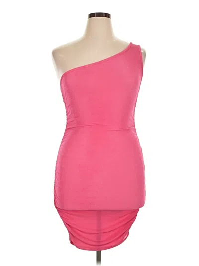 Pre-owned Shein Cocktail Dress In Pink