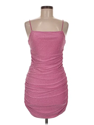 Pre-owned Shein Cocktail Dress In Pink