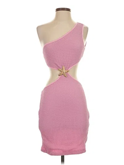 Pre-owned Shein Cocktail Dress In Pink
