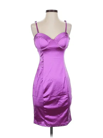 Pre-owned Shein Cocktail Dress In Purple