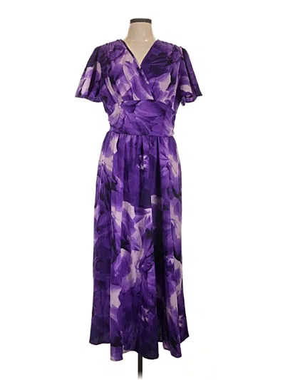Pre-owned Shein Cocktail Dress In Purple