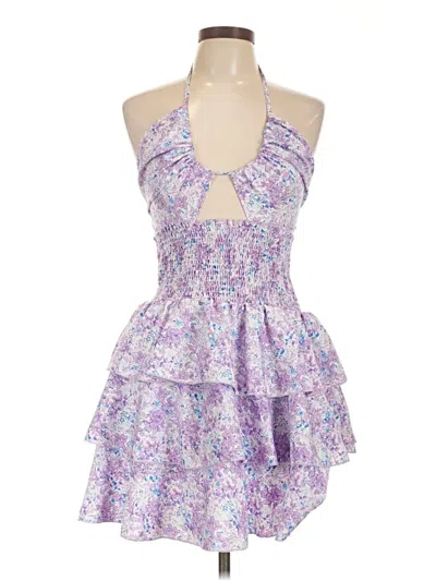 Pre-owned Shein Cocktail Dress In Purple