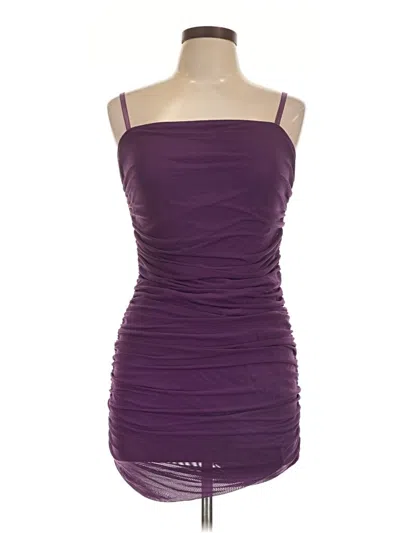 Pre-owned Shein Cocktail Dress In Purple