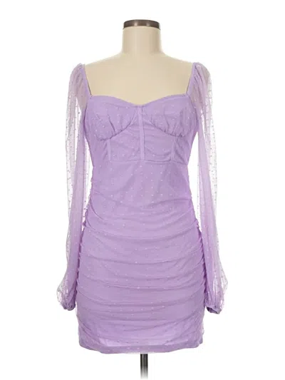 Pre-owned Shein Cocktail Dress In Purple