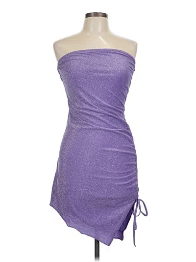 Pre-owned Shein Cocktail Dress In Purple