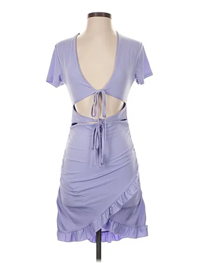 Pre-owned Shein Cocktail Dress In Purple