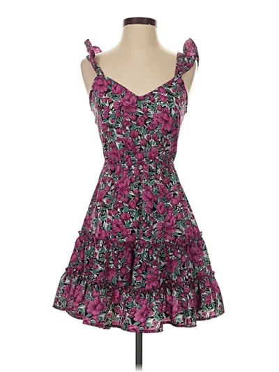 Pre-owned Shein Cocktail Dress In Purple