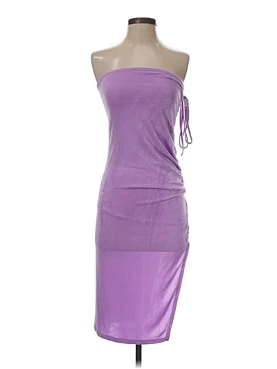 Pre-owned Shein Cocktail Dress In Purple