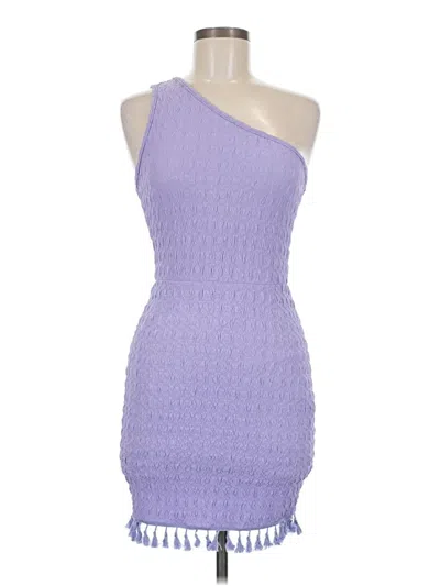 Pre-owned Shein Cocktail Dress In Purple