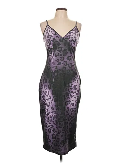 Pre-owned Shein Cocktail Dress In Purple