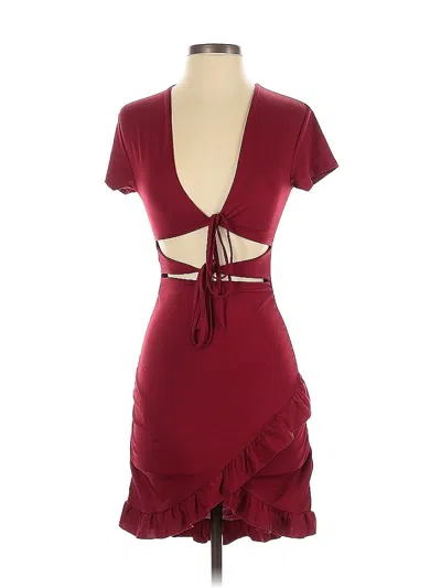 Pre-owned Shein Cocktail Dress In Red