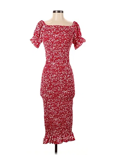 Pre-owned Shein Cocktail Dress In Red