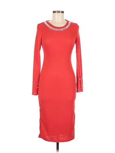 Pre-owned Shein Cocktail Dress In Red