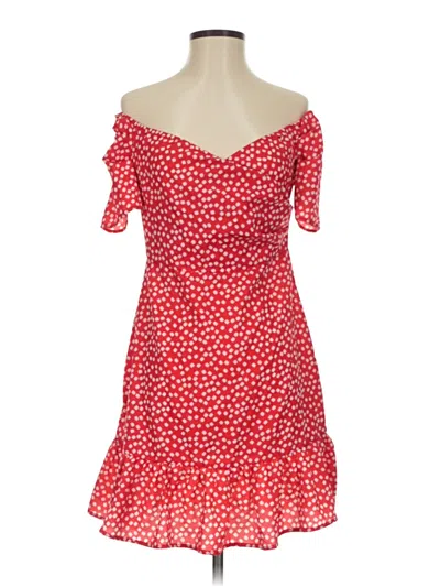 Pre-owned Shein Cocktail Dress In Red