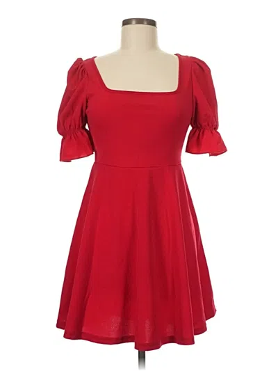 Pre-owned Shein Cocktail Dress In Red