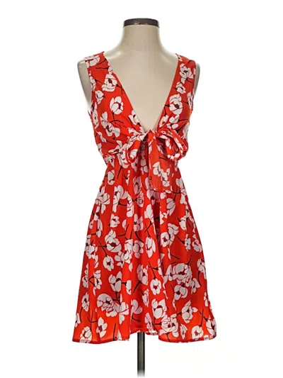 Pre-owned Shein Cocktail Dress In Red