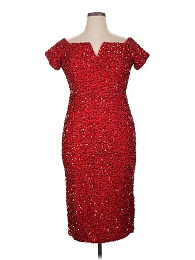 Pre-owned Shein Cocktail Dress In Red