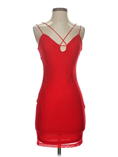 Pre-owned Shein Cocktail Dress In Red