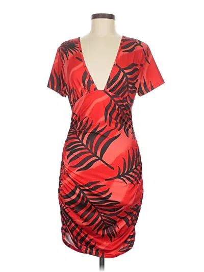 Pre-owned Shein Cocktail Dress In Red
