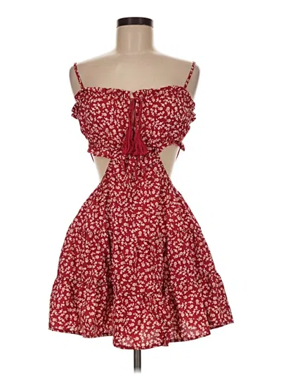 Pre-owned Shein Cocktail Dress In Red
