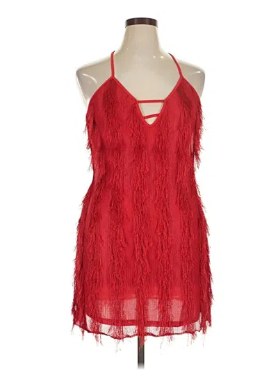 Pre-owned Shein Cocktail Dress In Red