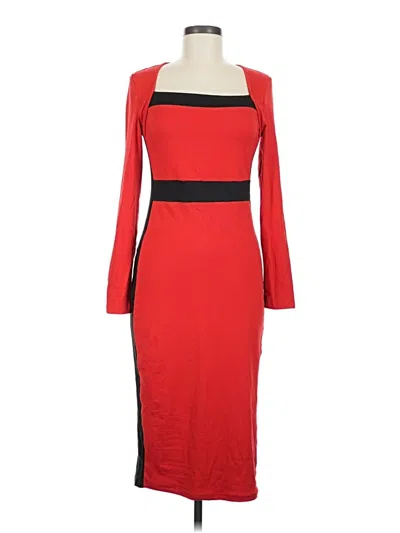 Pre-owned Shein Cocktail Dress In Red