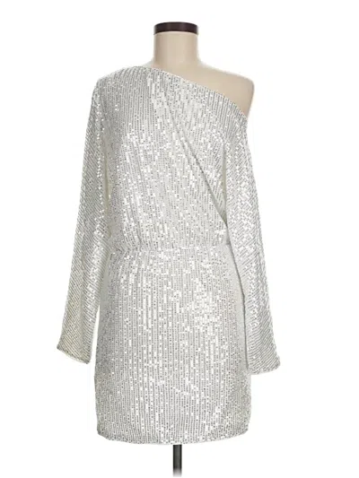 Pre-owned Shein Cocktail Dress In Silver