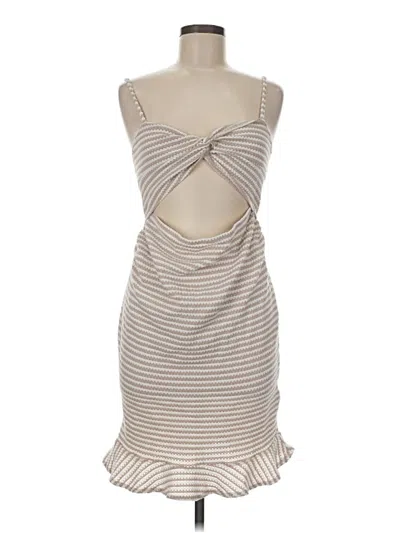 Pre-owned Shein Cocktail Dress In Silver