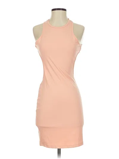 Pre-owned Shein Cocktail Dress In Tan