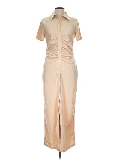 Pre-owned Shein Cocktail Dress In Tan