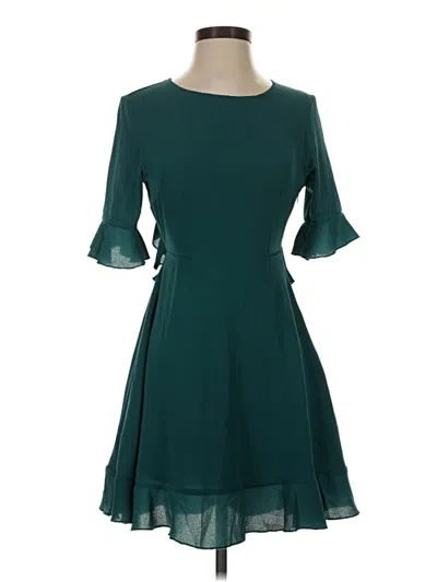 Pre-owned Shein Cocktail Dress In Teal